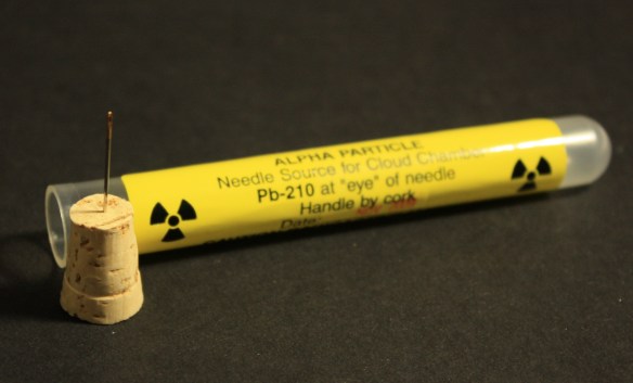 A sample of Pb-210... which also contains polonium.