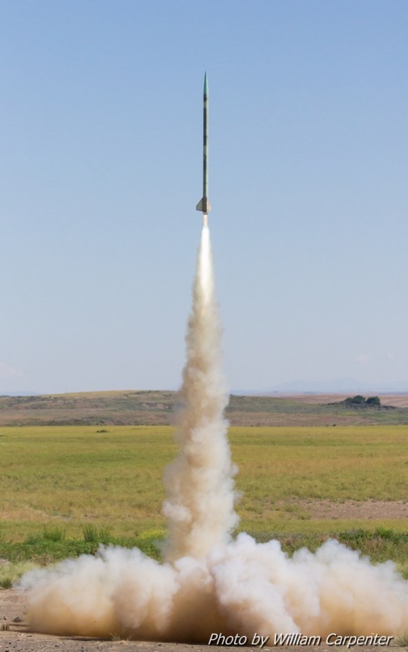 Golden Eagle riding 5' of flame and 350lbs of thrust.